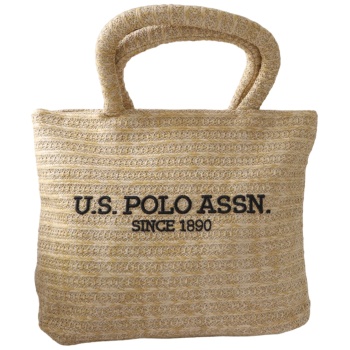 τσάντα χειρός u.s. polo assn. παραλίας 39x32x16cm σε προσφορά