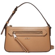 τσάντα ώμου dkny cross body bryant ave r42hke18-cap γυναικείο