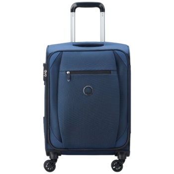 βαλίτσα καμπίνας delsey slim rami 55x40x20cm 346880302-blue σε προσφορά