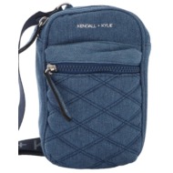 τσάντα ώμου kendal + kylie phone crossbody hbkk-124-0005a-blue γυναικείο