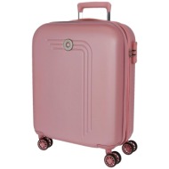 βαλίτσα καμπίνας movom riga με 4 ρόδες 55 x 40 x 20 5999175-pink