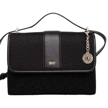 τσάντα ώμου dkny bryant flap cross body r31efw82-xlb σε προσφορά