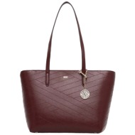 τσάντα ώμου dkny bryant park tote r31an014-awn γυναικείο