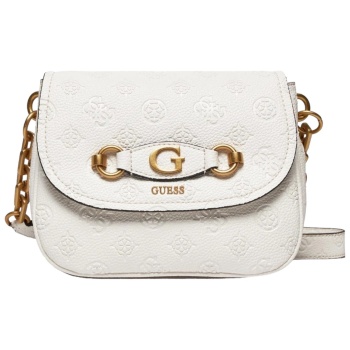 τσάντα ώμου guess izzy peony tri cmprtmnt flap σε προσφορά