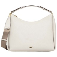 τσάντα ώμου dkny hobos hailey r34cab15-pbl γυναικείο