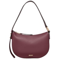 τσάντα ώμου dkny hobos scarlett r42cae57-gar-garnet γυναικείο