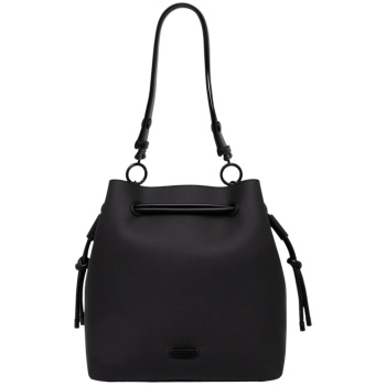 τσάντα χειρός dkny bucket handbag teigan r44jzi31-bbl