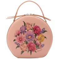 τσάντα χειρός monnalisa st. fiori pelle 197003 7090-0090 κορίτσι