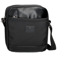 τσάντα ώμου pepe jeans tablet 27x23x7 7675631-grey ανδρικό