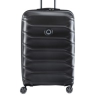 σκληρή βαλίτσα delsey τροχήλατη expandable meteor 78×50×29.5/32.5cm 386982100ε9-black
