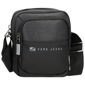 τσάντα ώμου pepe jeans jarvis joumma 15×19.5×6cm