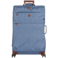 μαλακή βαλίτσα bric`s τροχ.77χ48χ26cm.4ρόδες x-travel bxl.58145.447-jeans