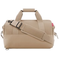ταξιδιωτικος σάκος reisenthel 45x33x30 m allrounder mg6300-mix caramel