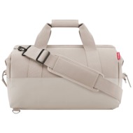 ταξιδιωτικος σάκος reisenthel 45x33x30 m allrounder mg7301-mix stone