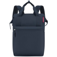 τσάντα πλάτης reisenthel 29x43x15 allrounder mf4200-blueberry