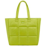τσάντα ώμου ugg ellory puff tote 1126174-klm γυναικείο