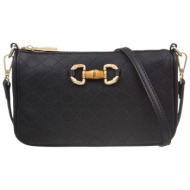 τσάντα ώμου capodarte shoulder bag 4604099-preto γυναικείο