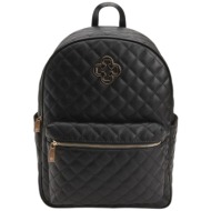 τσάντα πλάτης capodarte backpack 4603801-preto γυναικείο
