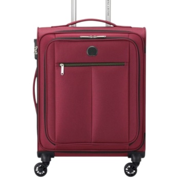 βαλίτσα καμπίνας delsey τροχήλατη 56x41x22 slim 4 διπλές