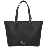 τσάντα ώμου by byblos naos bybs33b02-black γυναικείο