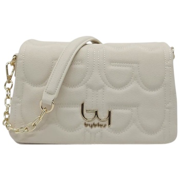 τσάντα χειρός by byblos turchese bybs28a10-ivory γυναικείο σε προσφορά