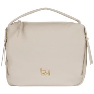 τσάντα χειρός by byblos libra bybs34b01-ivory γυναικείο