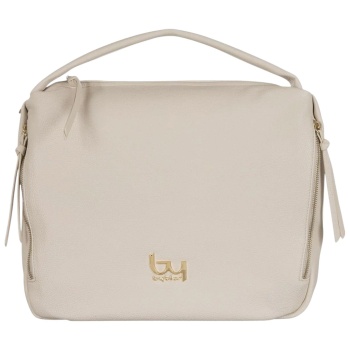 τσάντα χειρός by byblos libra bybs34b01-ivory γυναικείο σε προσφορά