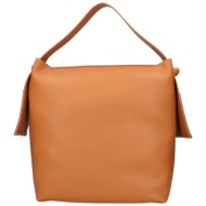 τσάντα χειρός by byblos starlight bybs23b01-camel γυναικείο