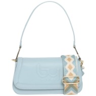 τσάντα ώμου by byblos granati bybs44a01a-pastel blu γυναικείο