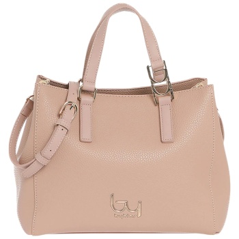 τσάντα ώμου by byblos naos bybs33b03-powder pin γυναικείο σε προσφορά