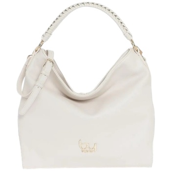 τσάντα χειρός by byblos pavo bybs39b01-ivory γυναικείο σε προσφορά
