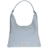τσάντα χειρός by byblos polaris bybs37b02-sky blue γυναικείο