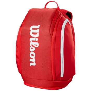 τσάντα πλάτης wilson super tour wilson red backpack σε προσφορά