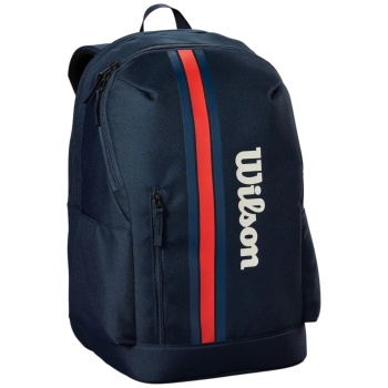 τσάντα πλάτης wilson tennis team 2 ρακετών wr8040001-00 σε προσφορά