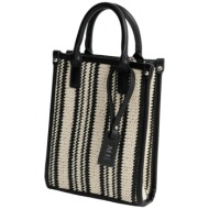 τσάντα χειρός ale με ριγέ σχέδιο 8t23461-multicolor γυναικείο