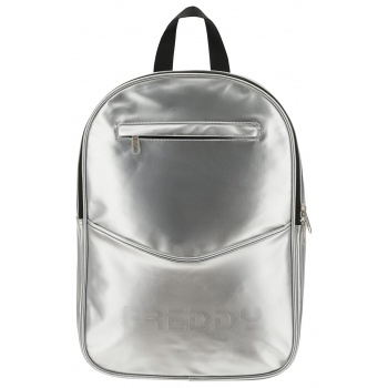 τσάντα πλάτης freddy metallic faux leather backpack