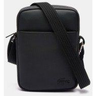 lacoste classic pique effect vertical τσάντα χιαστί (9000181487_76728)