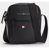 tommy jeans essential pu mini reporter ανδρική χιαστί τσάντα ώμου (9000114420_1469)
