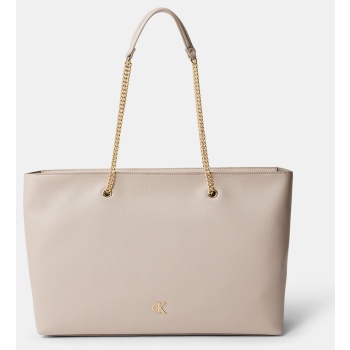 calvin klein minimal monogram τσάντα ώμου (9000243665_88588)