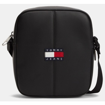tommy jeans daily pu reporter τσάντα χιαστί