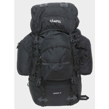 campus military backpack mission 65 lt. black
