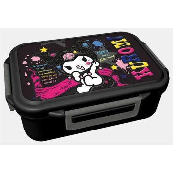 graffiti sketchy kuromi 2-use food bowl (9000295045_1523)