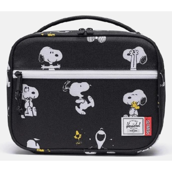 herschel peanuts pop quiz lunch box παιδική τσάντα φαγητού