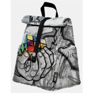 graffiti hand rubik`s παιδική τσάντα φαγητού 5l (9000294628_1523)