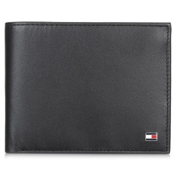 δερμάτινο πορτοφόλι tommy hilfiger eton trifold am00657