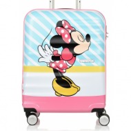 παιδική βαλίτσα σκληρή american tourister wavebreaker disney spinner 55/20 cabin size 85667-6977