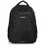 σακίδιο πλάτης american tourister at work laptop backpack 15.6` 88529-1070 black/orange