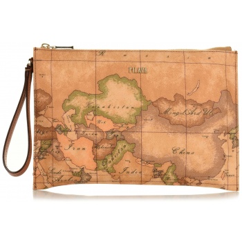 φάκελος alviero martini 1a classe geo classic flat clutch