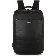 σακίδιο πλάτης diplomat kingston collection backpack kn95 μαύρο