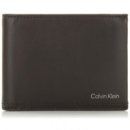 δερμάτινο πορτοφόλι με flap calvin klein duo stitch k50k510325 ge7